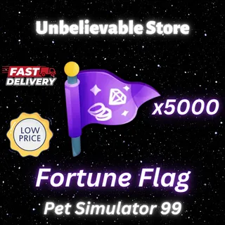 5000x Fortune Flag
