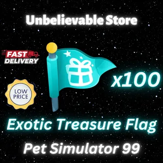 100x Exotic Treasure Flag