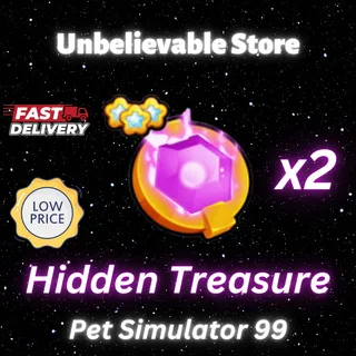 2x Hidden Treasure