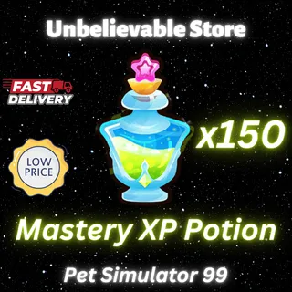 150x Mastery XP Potion