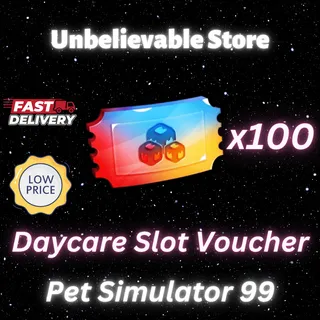 100x Daycare Slot Voucher