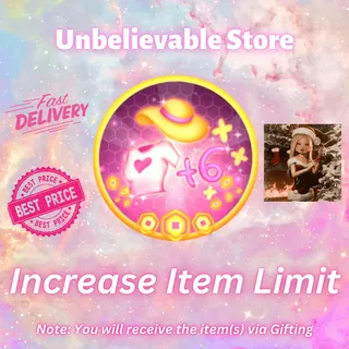 Increase Item Limit Dress To Impress