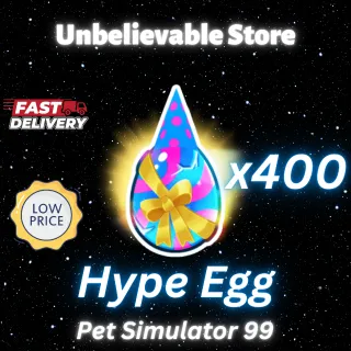 400x Hype Egg