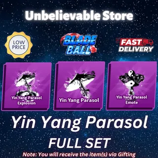 Yin Yang Parasol Set