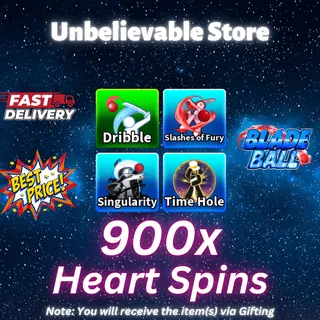 Blade Ball Heart Spins