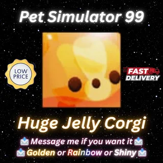 Huge Jelly Corgi