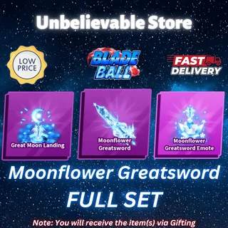 Moonflower Greatsword Set