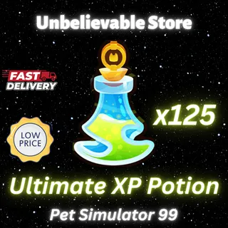 125x Ultimate XP Potion