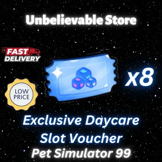 8x Exclusive Daycare Slot Voucher