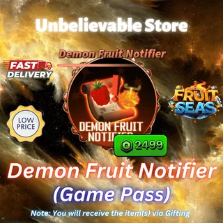 Demon Fruit Notifier - Fruit Seas