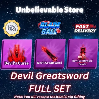 Devil Greatsword Set