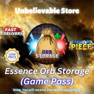 Essence Orb Storage