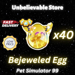 40x Bejeweled Egg