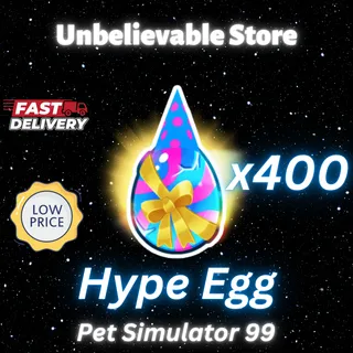 400x Hype Egg