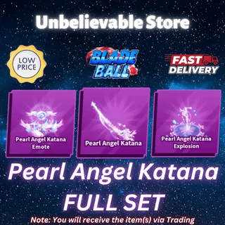 Pearl Angel Katana Set
