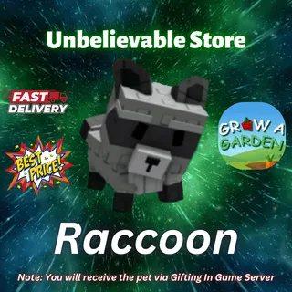 Raccoon Grow a Garden