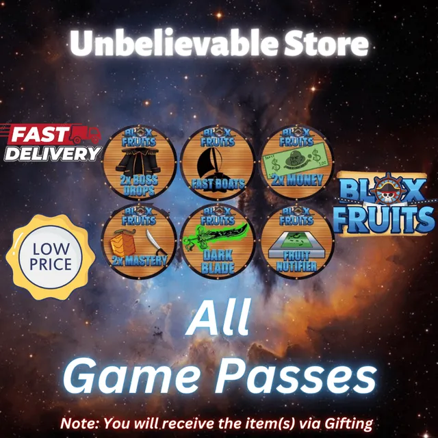 All GamePasses - Roblox Game Items - Gameflip