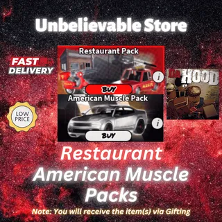 Restaurant & American Muscle Packs