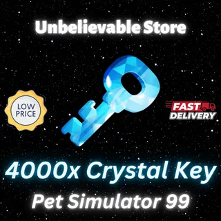 4000x Crystal Key