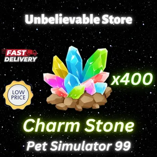 400x Charm Stone