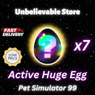 7x Active Huge Egg