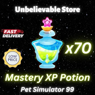 70x Mastery XP Potion