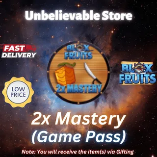2x Mastery Game Pass