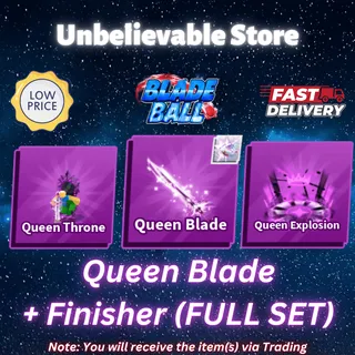 Queen Blade Finisher Set