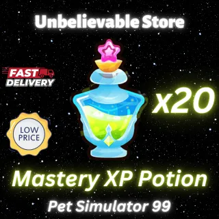 20x Mastery XP Potion