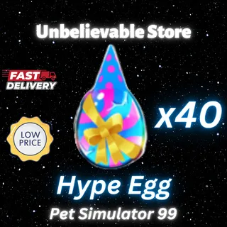 40x Hype Egg