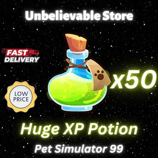 50x Huge XP Potion