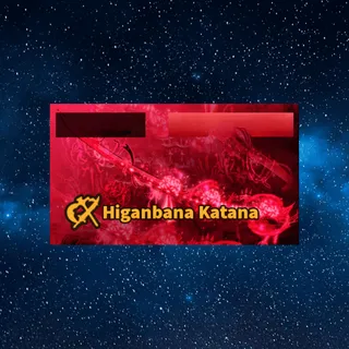 Higanbana Katana