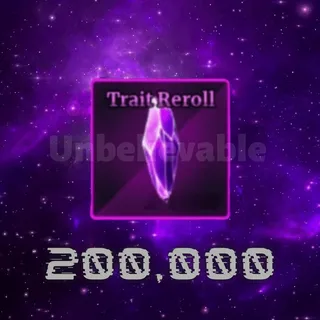 Trait Reroll