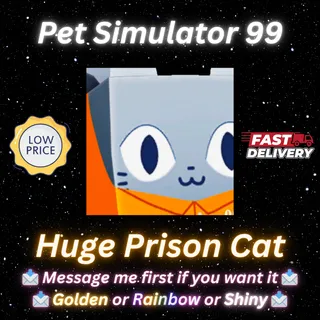 Huge Prison Cat