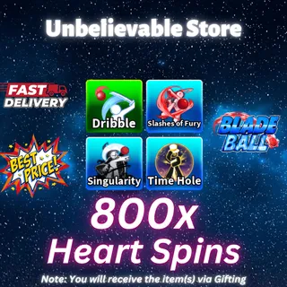 Blade Ball Heart Spins