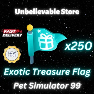 250x Exotic Treasure Flag