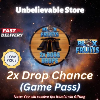 2x Drop Chance Game Pass