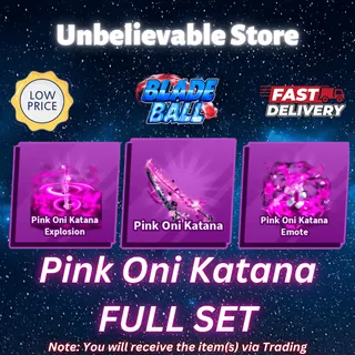 Pink Oni Katana