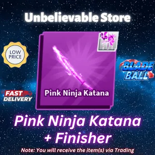 Pink Ninja Katana