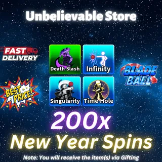 Blade Ball New Year Spins