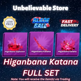 Higanbana Katana