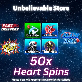 Blade Ball Heart Spins