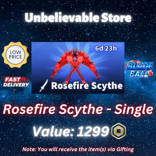 Rosefire Scythe