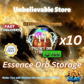 10x Essence Orb Storage