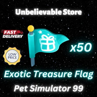 50x Exotic Treasure Flag