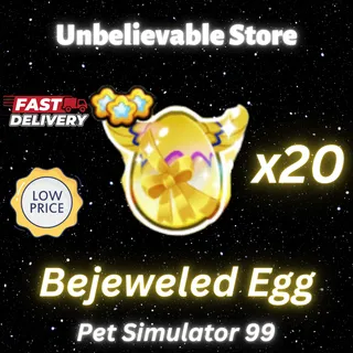 20x Bejeweled Egg