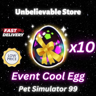 10x Event Cool Egg