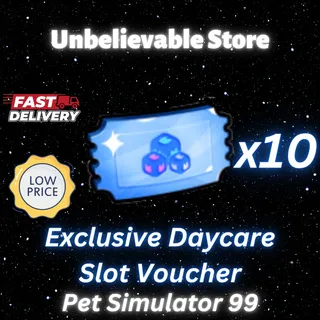 10x Exclusive Daycare Slot Voucher
