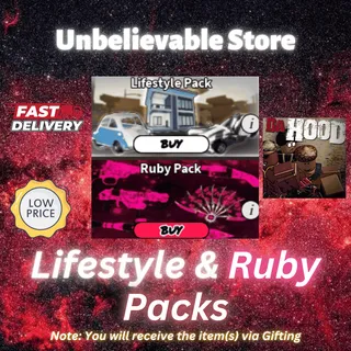 LifeStyle Ruby Packs