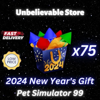 75x 2024 New Year's Gift